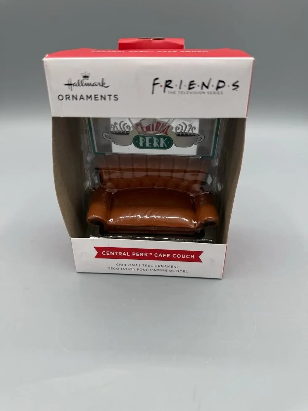 Hallmark Friends Central Perk Cafe Couch Christmas Ornament New in Box